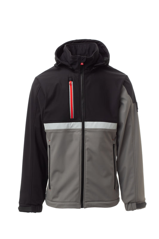 Soft-shell à capuche Wise 2 en 1