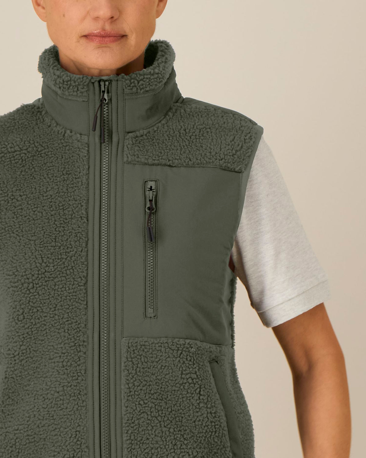 Stanley/Stella STJU249 - Khaki - C223 - Vue 3
