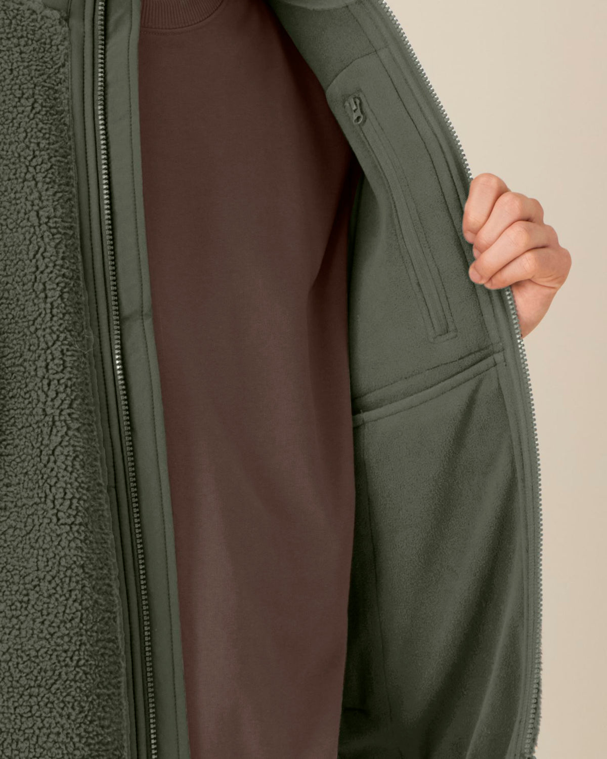 Stanley/Stella STJU249 - Khaki - C223 - Vue 5